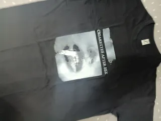 T-shirt Cigarettes After Sex nera