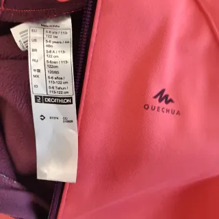 Lote 2 cazadoras 4-6 años Mango/Decathlon