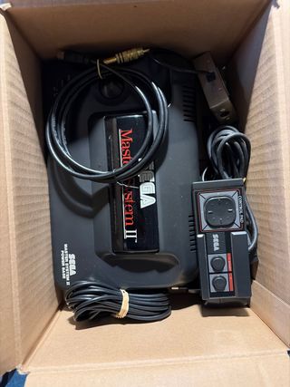 Sega Master System II Consola Negra