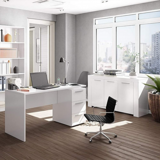 Aparador Buffet 3 Puertas. Blanco Artik