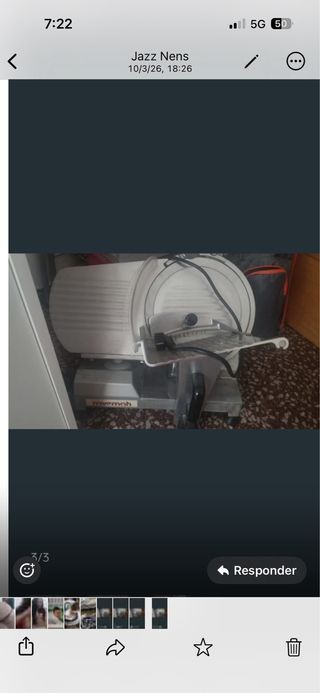 Cortadora de fiambre