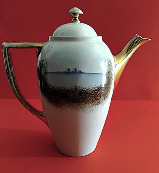 Tetera porcelana Hijos de Mezquita