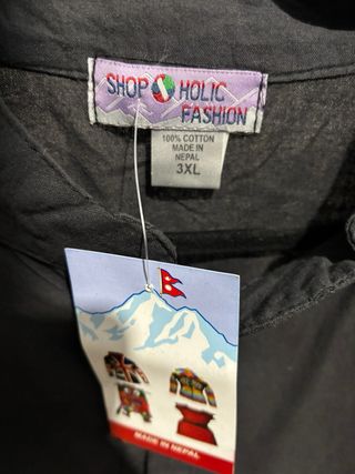 Camisa Oriental Nepal Soulholic Talla 3XL