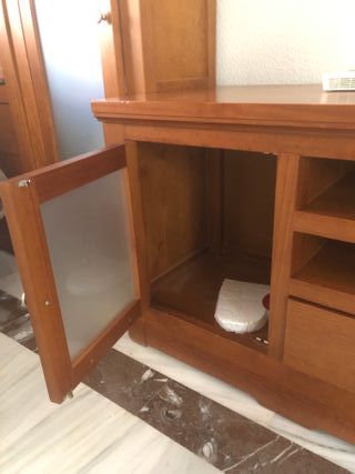 Mesa de cerezo para tv