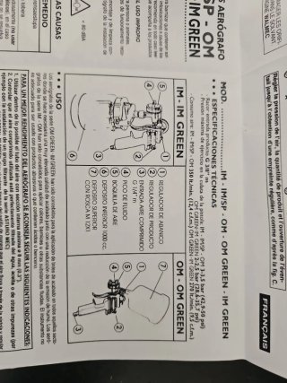 Aerografo / Pistola per verniciare Walmec