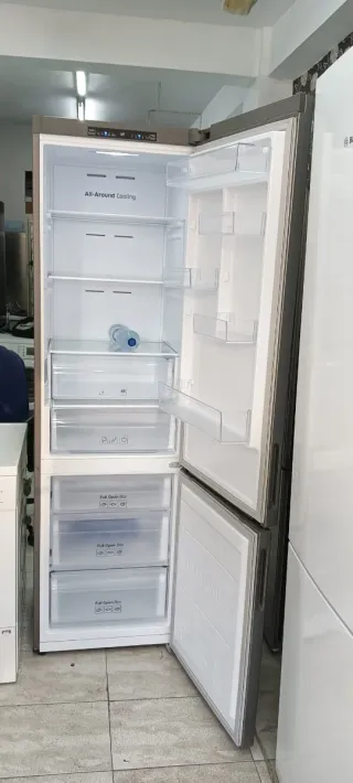 NEVERA COMBI ACERO INOXIDABLE SAMSUNG NO FROST A++