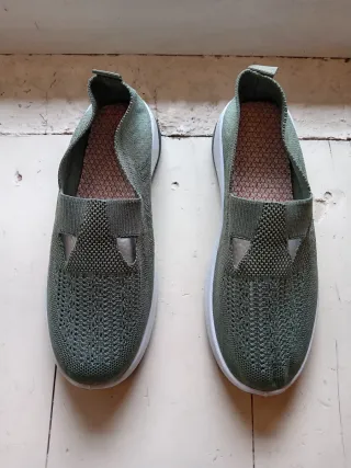 Scarpe donna FASHION verde oliva n.39