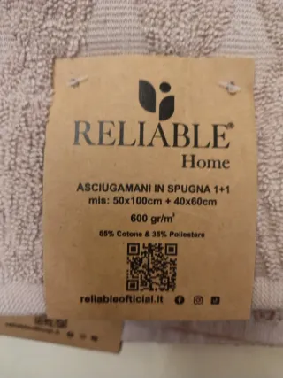 Coppia asciugamani spugna 1+1