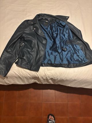 Chaqueta de cuero Billionaire