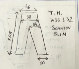 Tommy Hilfiger Jeans W36 L32 Nuevos