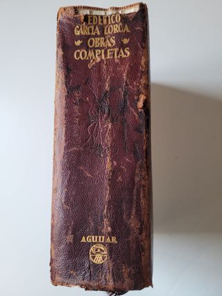 Libro Obras Completas Federico Garcia Lorca