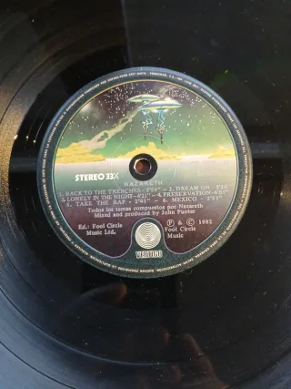 Vinilo Nazareth 2XS