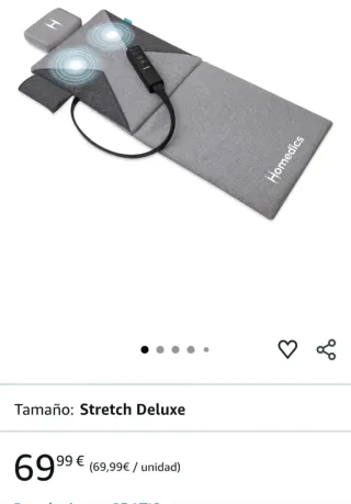 Esterilla Homedics Relax Recharge Revive