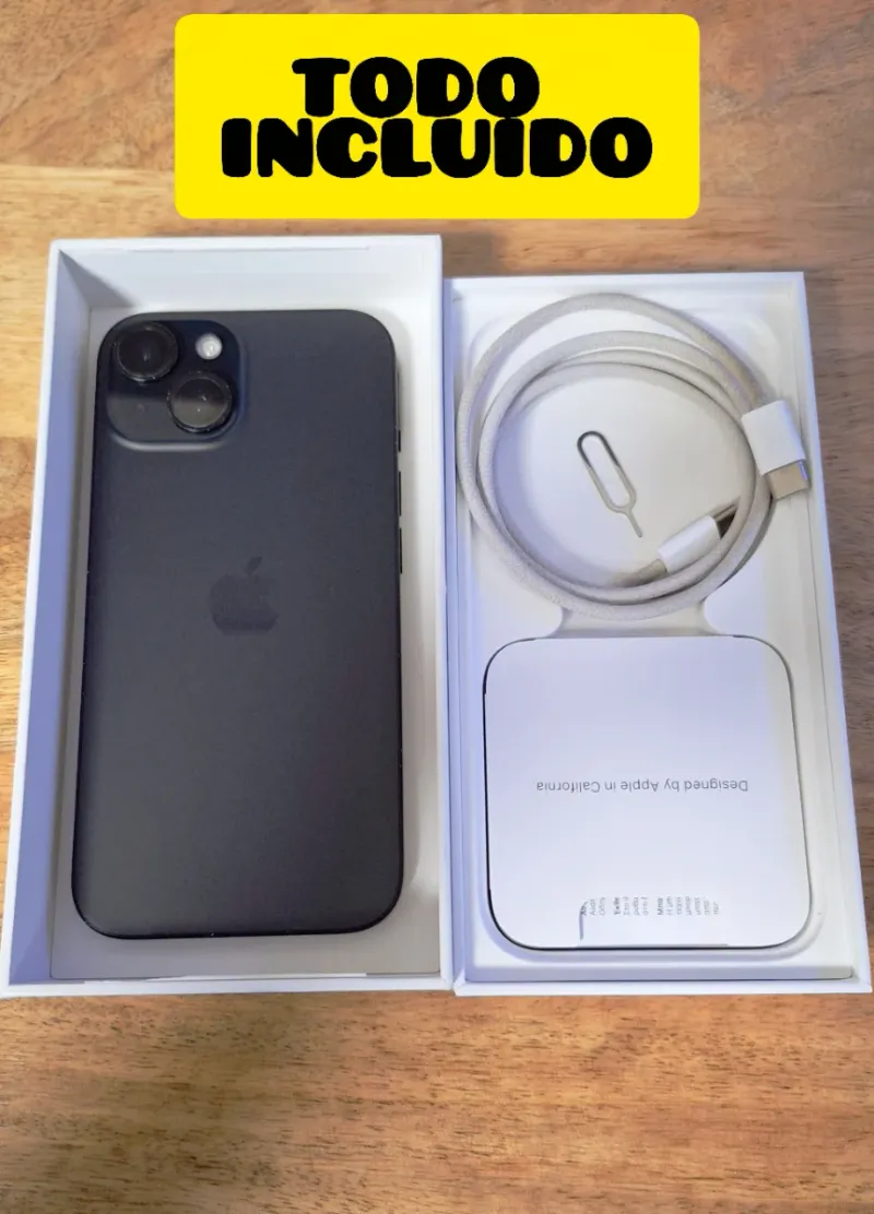 iPhone 15 Negro