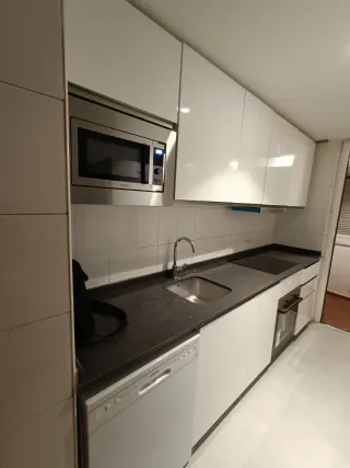 Cocina moderna blanca