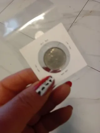 Moneta da collezione in argento