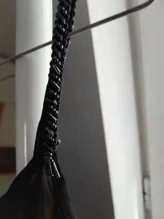 Vestito lungo elegante nero