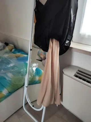 Vestito lungo elegante nero