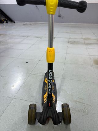 Patinete 3 Ruedas Infantil Amarillo