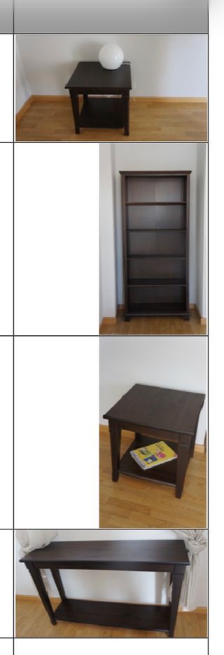 IKEA Markör Librería+aparador+2mesas auxiliares