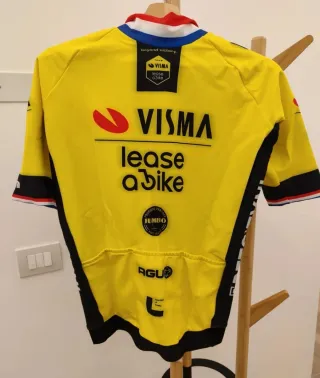 Maglia Ciclismo Visma Lease a Bike AGU