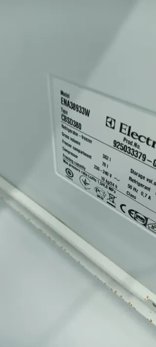 NEVERA ELECTROLUX NO FROST ENERGÍA A+