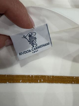 Federe percalle Carmignani oro