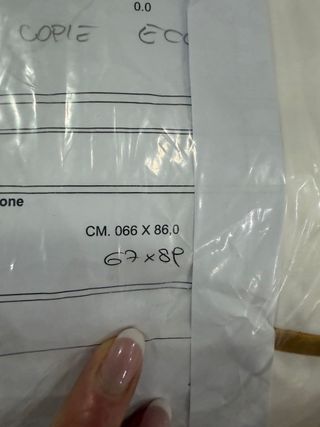 Federe percalle Carmignani oro