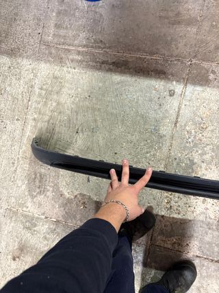 Lip/Labio Golf 5 GTI con parte extra del centro.