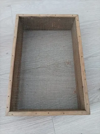 Setaccio vintage in legno