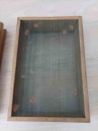 Setaccio vintage in legno