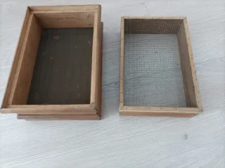 Setaccio vintage in legno