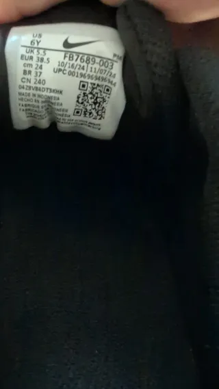 Tenis Nike Running Talla 38.5 Nuevos