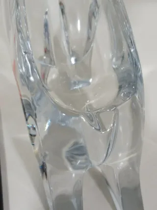 Figura de cristal cabra montesa