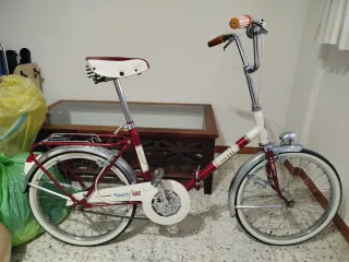 Bicicleta GAC Eibar Vintage plegable restaurada