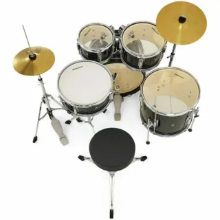 Batería Acústica Millenium Negra