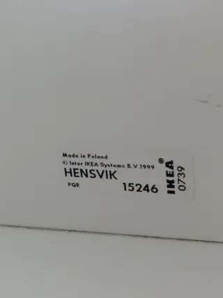 Estantería Ikea Hensvik Blanca