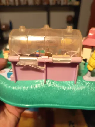 Polly Pocket Boutique Casa Rosa e Lago