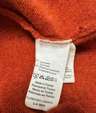 Jersey Marlboro Classics Lana Media Cremallera