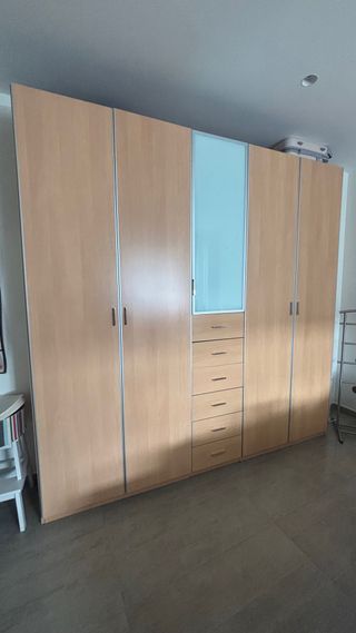 Armario de matrimonio 2,40m con espejos