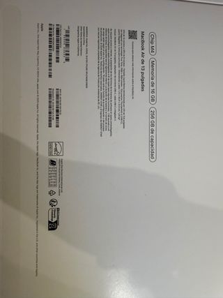 MacBook Air 13 Gris/Plata - NEGOCIABLE