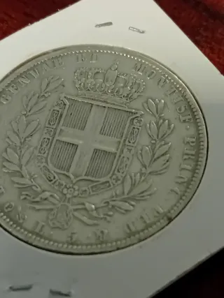 Moneta Argento 1836 Collezionismo