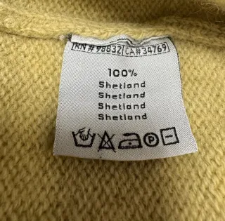 Jersey Kappa Cuello Pico Lana Vintage Talla L