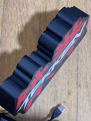 Letreiro LED Tekken Logótipo – Luz decorativa Gami