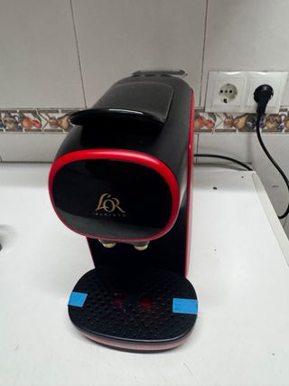 Cafetera LOR Barista Negra y Roja edición limitada