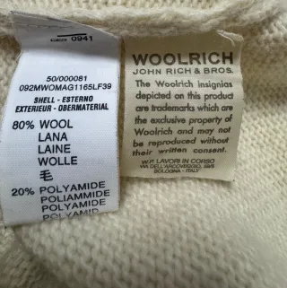 Jersey Woolrich Lana Vintage Talla M