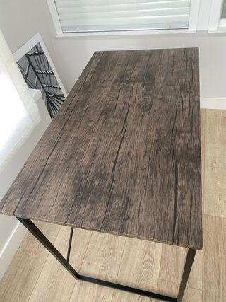 Escritorio moderno madera y metal