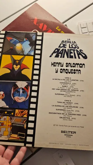 La Batalla de los Planetas Disco Vinilo.