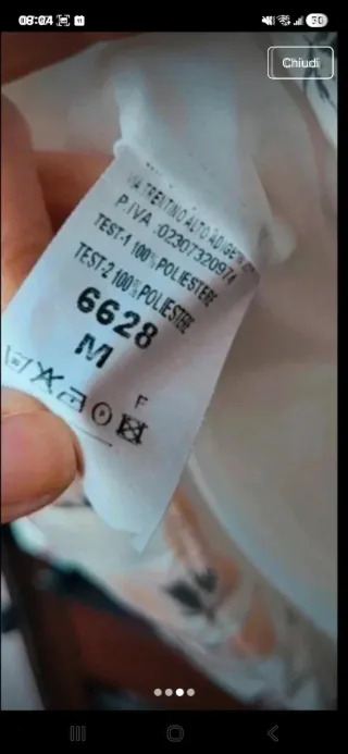 Giacca donna imbottita tipo 100 grammi