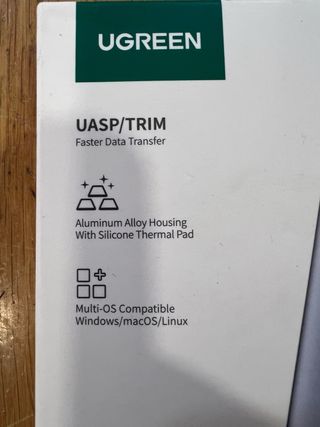 Caixa Enclosure M.2 NVMe SSD UGREEN 10Gbps - Nova